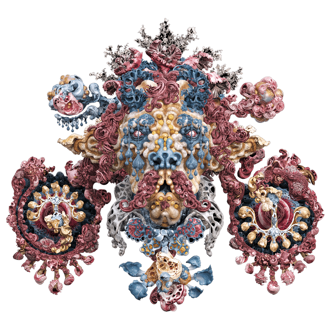 The Seaman sees your soles, an underwater themed self-portrait, made with 3ds Max and ZBrush.